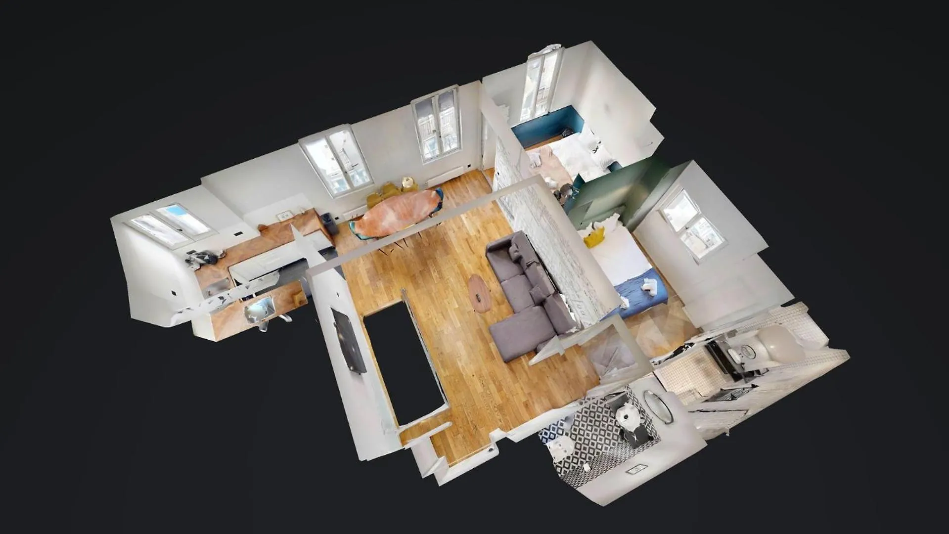 아파트 168 Suite M - Superbe Appartement A 파리